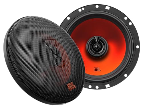 JBL Stage1 GEN2 62 Koaxial Lautsprecher Auto 165mm (6,5 Zoll): von Harman Kardon Car HiFi mit 50W RMS und 400W Max Einbaulautsprecher Auto Boxen Set mit Gitter - Paarweise