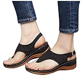 ✿✿sandalias mujer verano cuña fondo plano sandalias punta abierta cuero retro zapatos tacón plano casuales cómodas mujeres zapatillas de playa con cremallera sandalias mujer plataformas verano cuña cáñamo fondo grueso sandalias punta abierta correa de tobillo con punta romanas hebilla zapatillas gris