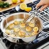 All-Clad Copper Core 5-Ply Stainless Steel Sauté Pan with Steel Lid 5 Quart Induction Oven Broiler Safe 600F Pots and Pans, Cookware Silver #1
