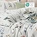 Bedsure Duvet Cover Queen Size - Reversible Cute Floral Duvet Cover Set with Zipper Closure, 3 Pieces White Bedding Set with 8 Corner Ties and 2 Pillow Shams 20