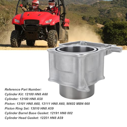 Kit de Cilindro de 14 Unidades Com Furo de 102 Mm para Big Red MUV700 2009-2013