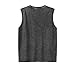 UOUA Men's Tank Tops Washed Sleeveless Tee Shirts Summer Vintage Cotton Streetwear (S-2XL) Black