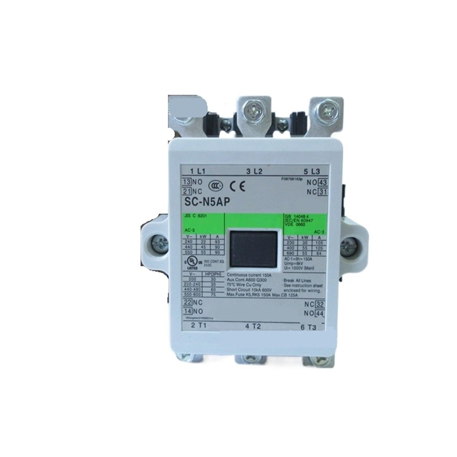 FPJQOBJC AC Contactor SC-N5AP