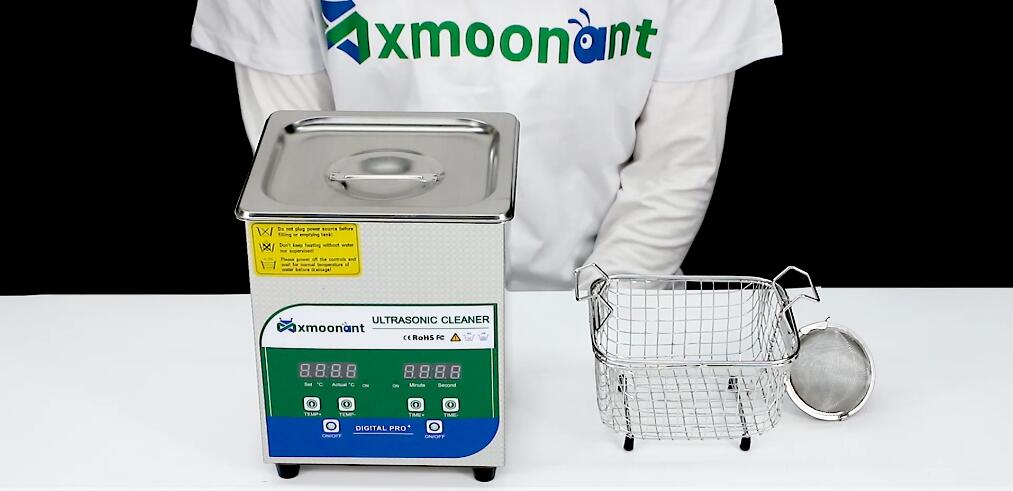 Amazon | Mxmoonant 2L デジタル超音波洗浄機 卓上型超音波クリーナー