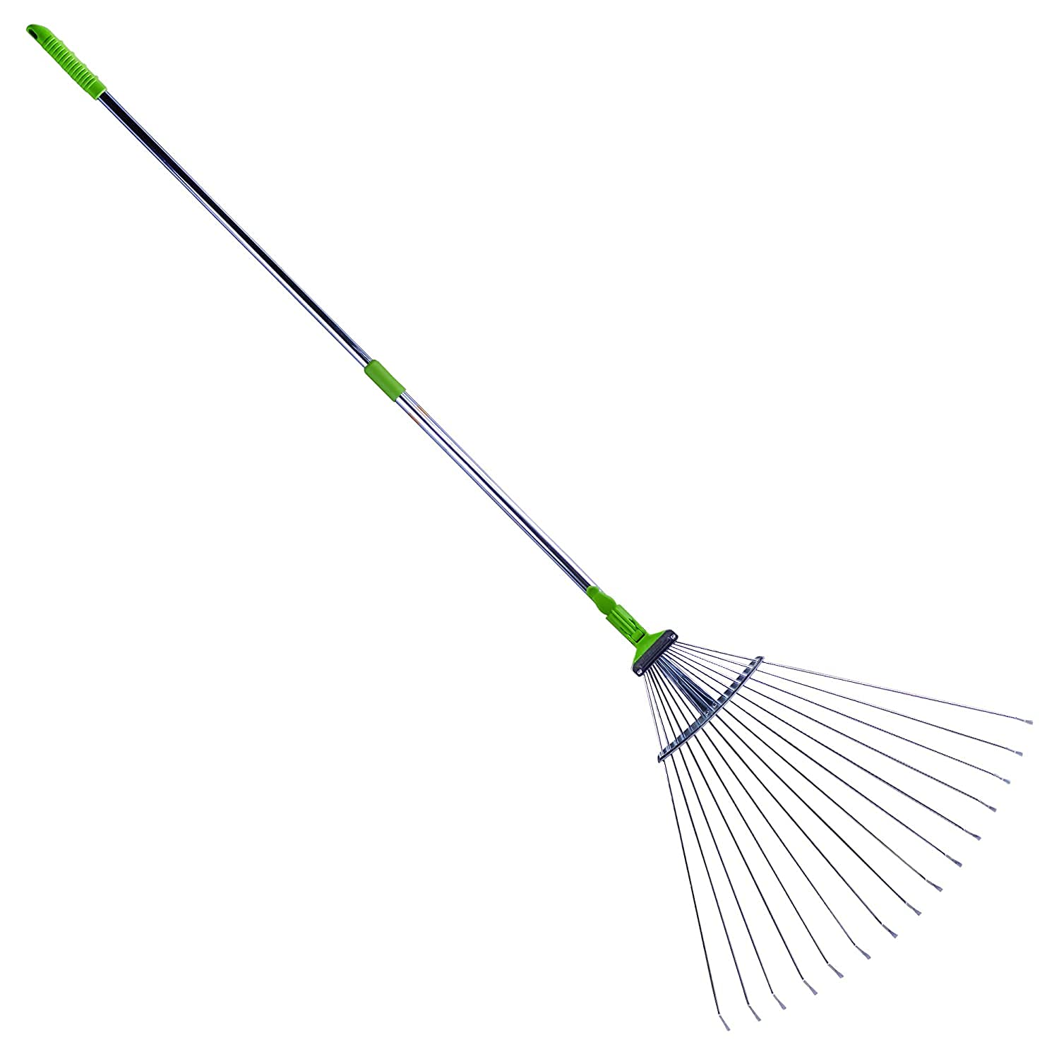 Sajani Garden Steel Spring Brace Rake Long Handle Garden rake // Telescopic Metal Rake // Garbage Remover Spring Brace rake // Adjustable Rake for Quick Clean Up of Lawn and Yard ( Pack of 1 ) (B0BVYW4PL5) Amazon Price History, Amazon Price Tracker