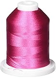 Robison-Anton Rayon Super Strength Thread, Solid Colors, 1100 Yard, Hot Pink