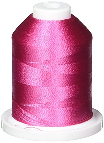 Robison-Anton Rayon Super Strength Thread Solid 1,100yd-Hot, 1100 yds, Hot Pink