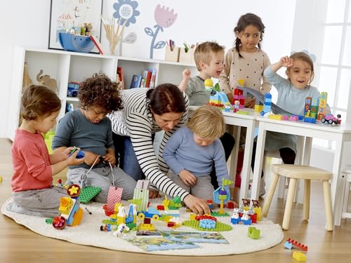 Image of LEGO Education DUPLO Steam Park 45024, Fun STEM Educational Toy, Steam Learning for Girls & Boys Ages 3 & Up (240Piece)