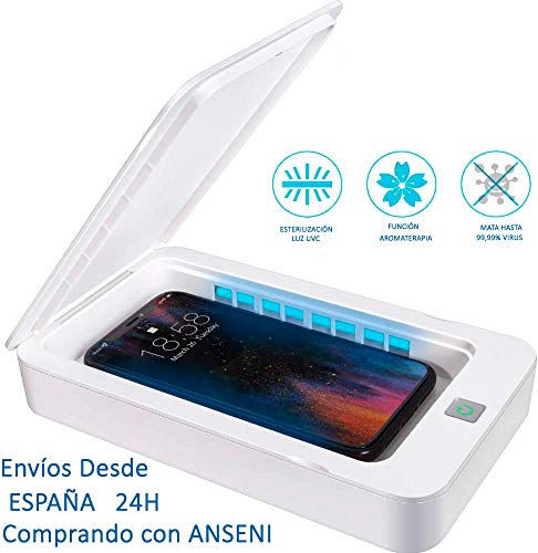 ANSENI Caja Esterilizadora Luz UVC,ENTREGA 24H,Esterilizador UVC,Caja 