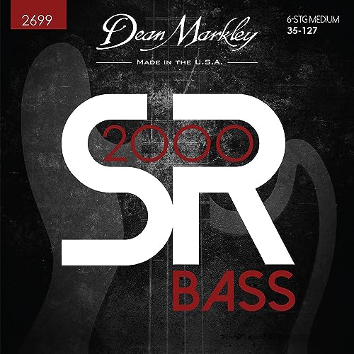 Dean Markley Dm2699 Sr2000 Bass Guitar Strings, Size 35 - 128 #TOP22