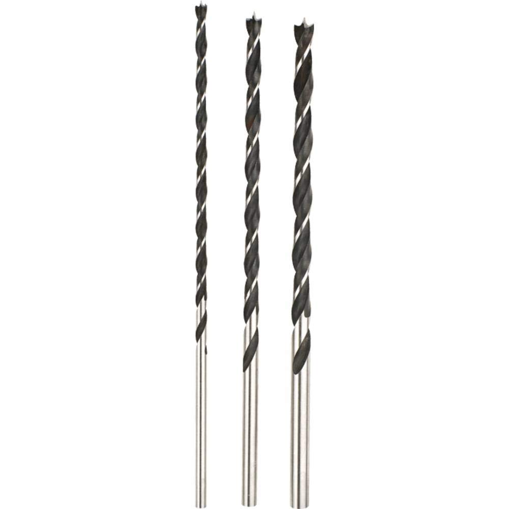 Kwb Length: 250 Mm. 3-Piece Industrial-Quality Beam Drill Bit Set 250 Mm With 1-Bevel Spiral Shape For Precise Drilling