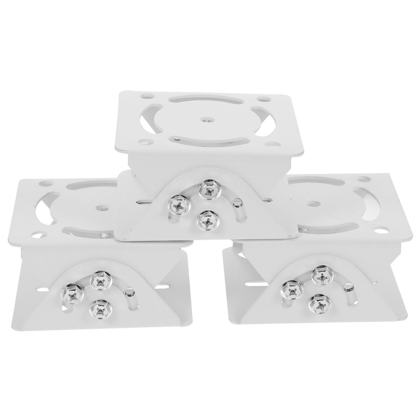 Alipis Supporto per Telecamera Staffa in Bianco 3 Facile da Installare da Usare per Accessori di Sorveglianza