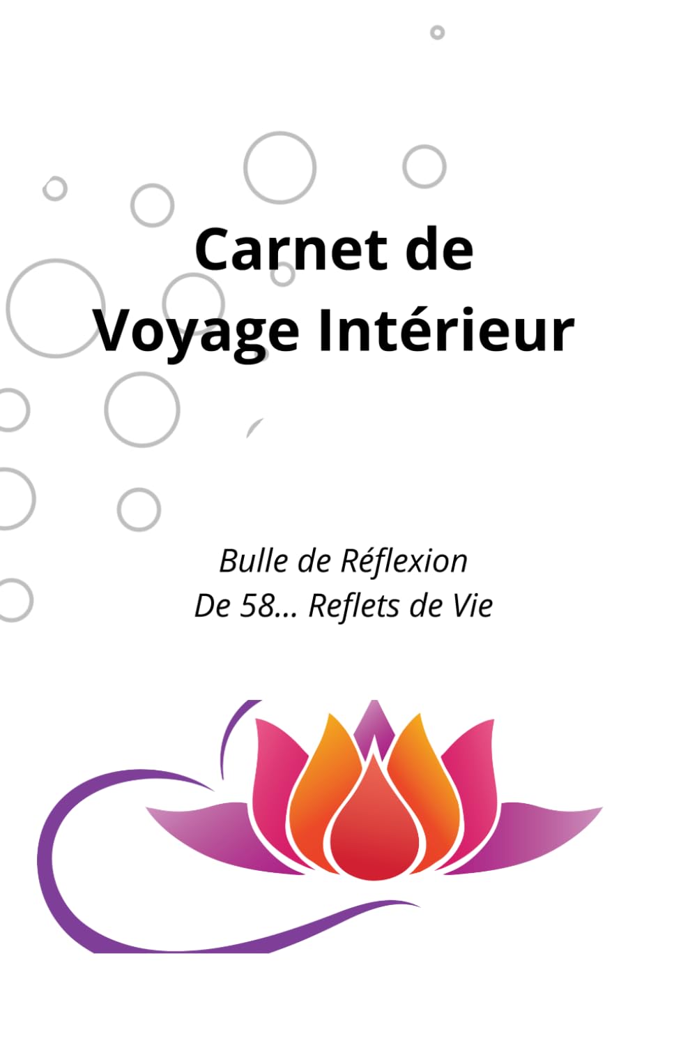 CARNET DE VOYAGE INTÉRIEUR Bulles de Réflexion de 58... Reflets de Vie