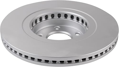 Miniatura 5 de TRQ Juego de rotores de freno delantero compatible con Mazda 6 CX-5 2019-2020 CX-9 2016-2020