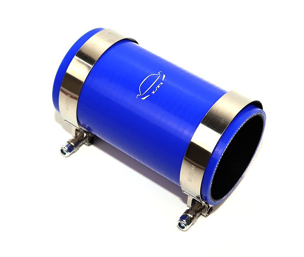 TenkeAuto 6" High Performance Silicone Coupler Hose + T Bolt Clamps - 3" ID, 4-Ply Reinforced For Turbo/Intercooler - View #5