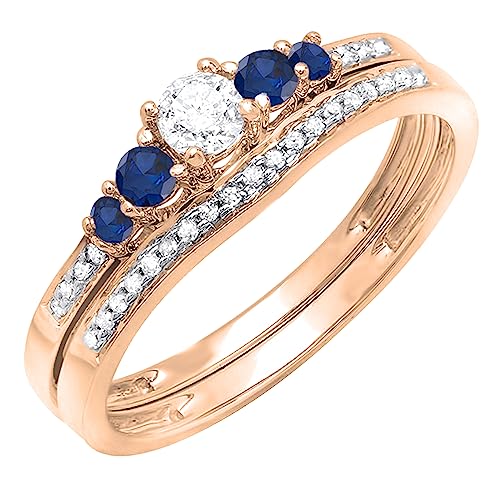 Dazzlingrock Collection (_YObN RNV) Ehu[Tt@CA&zCg_Ch fB[X 5 uC_wփZbg ^ 10K/14K/18KS[h, u[Tt@CA zCg_Ch