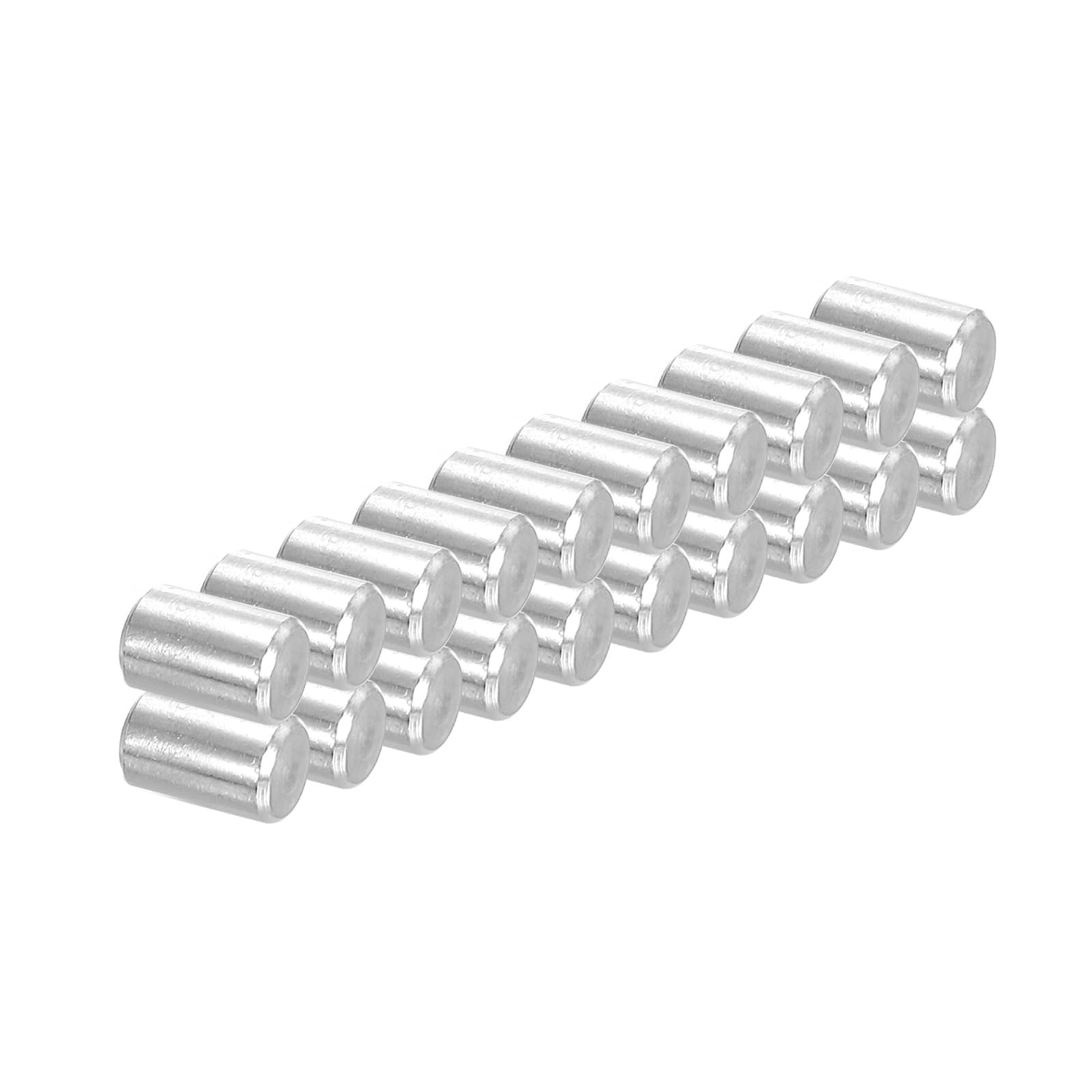 PATIKIL 304 Stainless Steel Dowel Pin 6x10 mm (1/4" Dia)