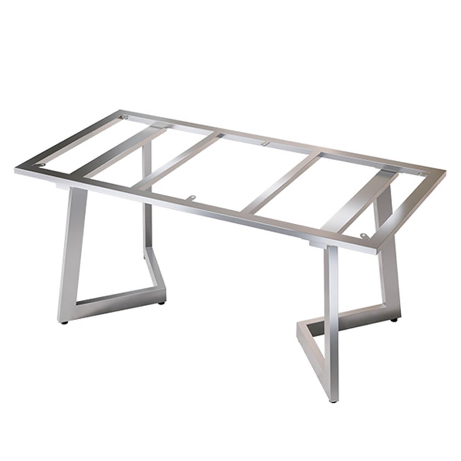 Pieds de Meubles en métal, for Table Basse, Pieds de Bureau, avec Protections Sol(Silver,120 * 60cm/47.2 * 23.6in)