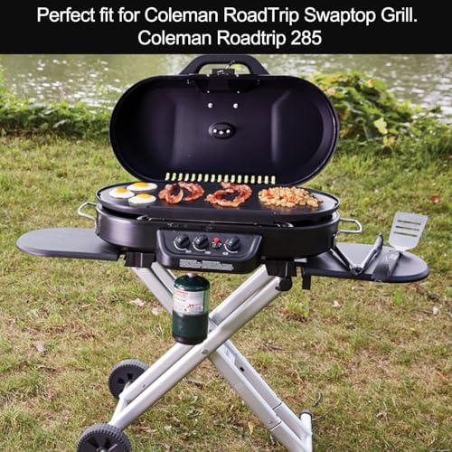 Cast-Iron-Griddle-Carry-Bag-Replacement-for-Coleman-Roadtrip-Swaptop-GrillAccessories-for-Camping-Non-Stick-GriddleColeman-Roadtrip-285Full-Size
