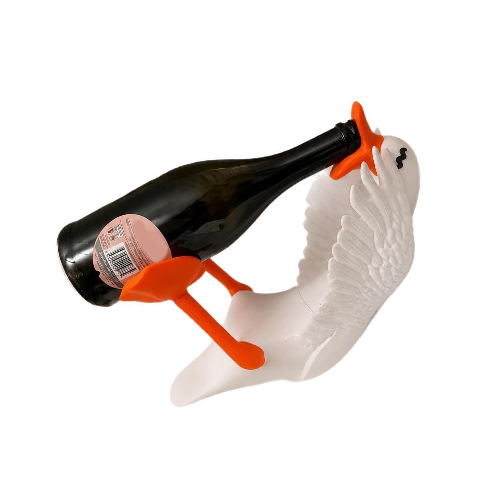 carotoe Home Beverage Wine Display Holder PP Bottle Stand 33Cm / 12.99Inch Decorative Rack for Dining Table, Counter, Shelf and Cafe Setup Decorative Bottle Holder Wine Stand PP Rack Countertop Home