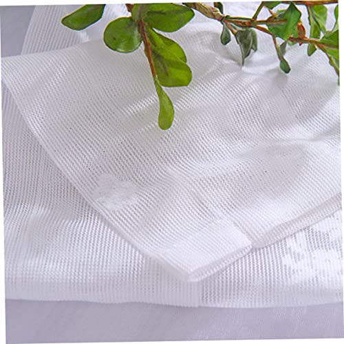 Cortina corta de encaje ventilada Zerodeko de 4 piezas para ventanas 7