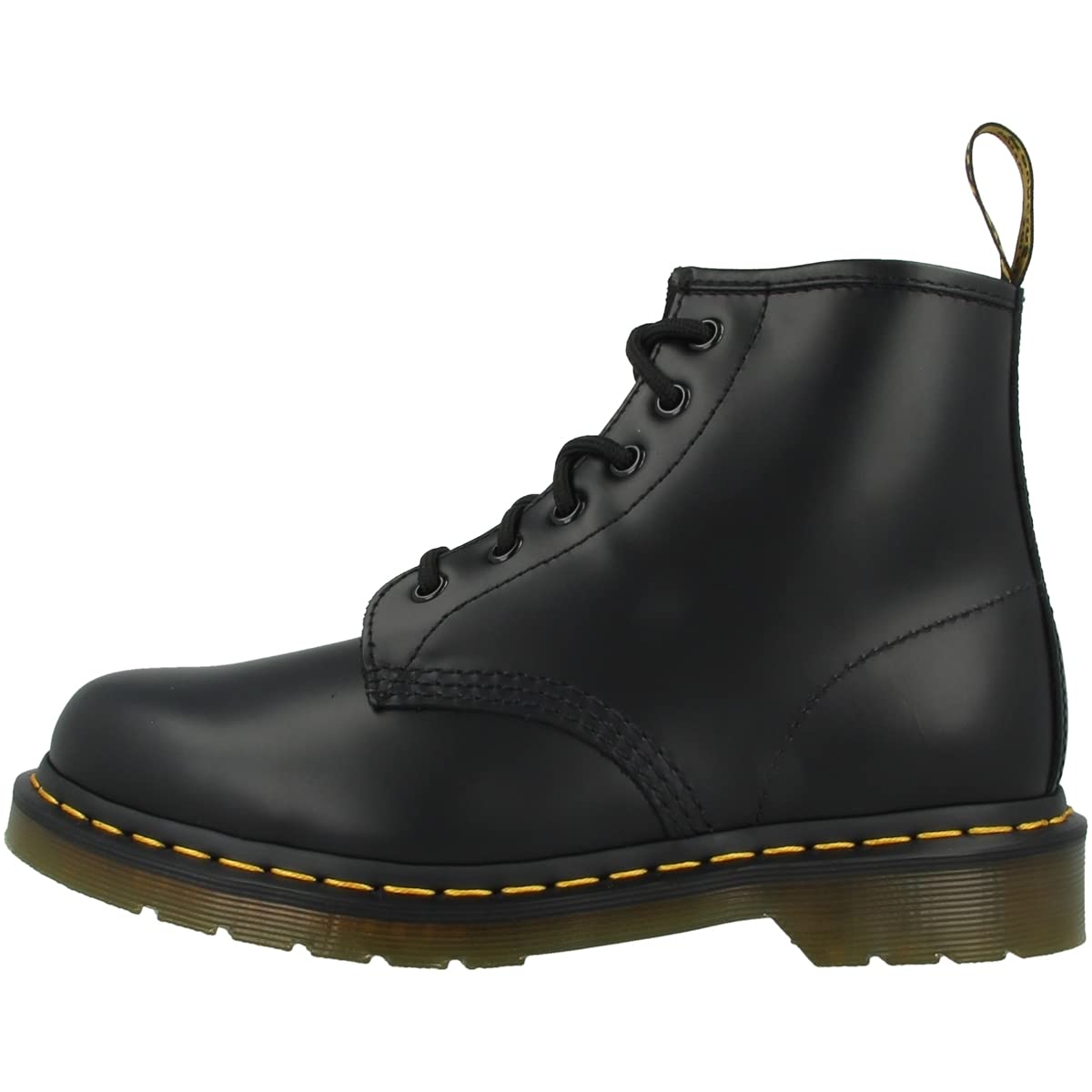 Dr. Martens Women's Black Lace-Up Boots, 7 Uk, Classic Ankle Boots