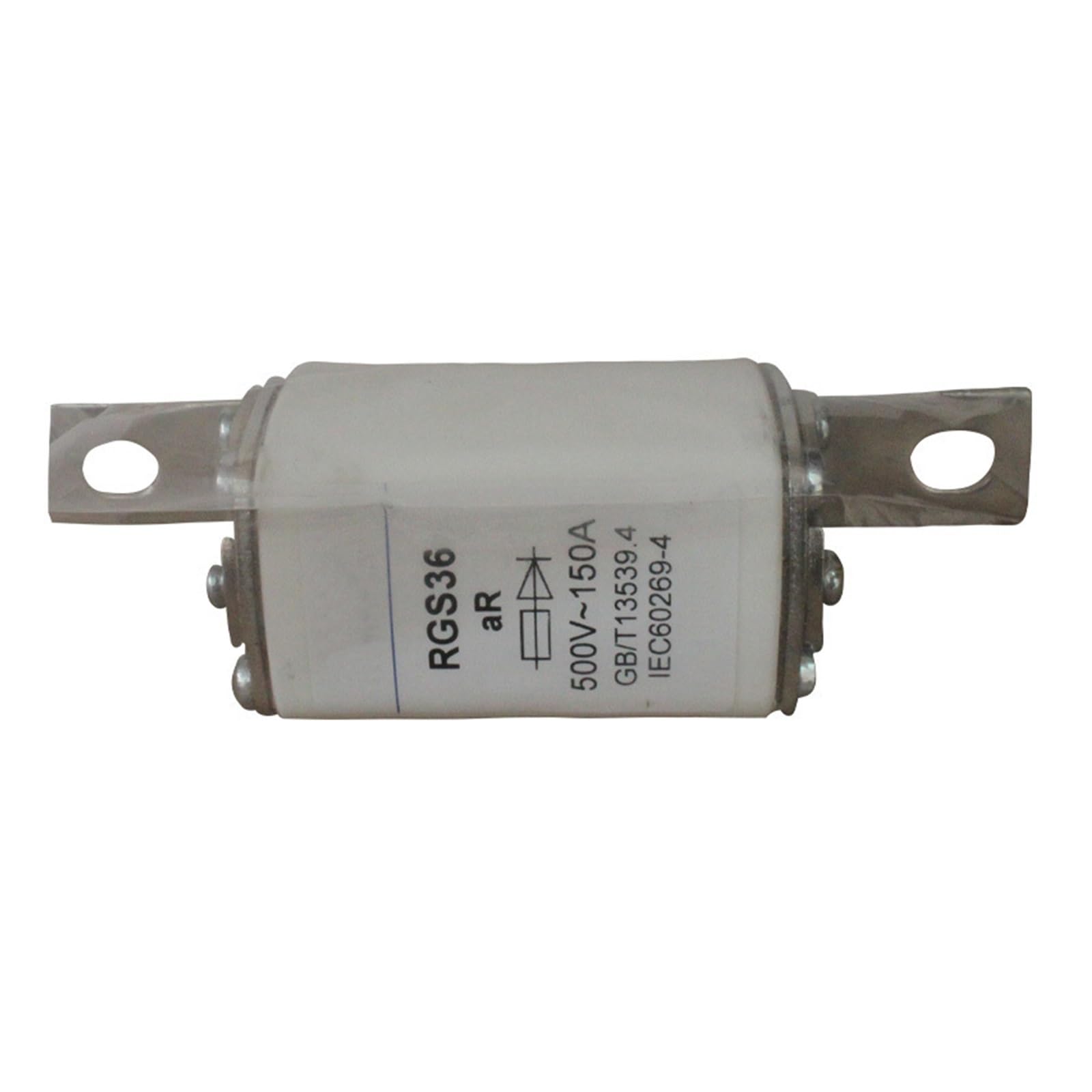 Fusible rápido RGS36 de alto rendimiento aR 500V 125A para una respuesta eficaz ante sobrecargas