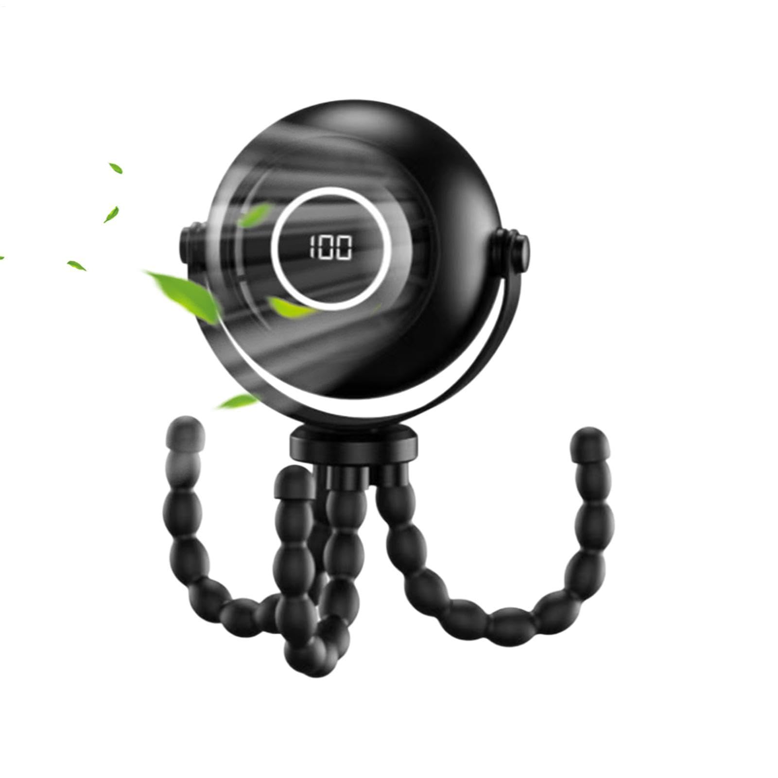Ventilatore a Clip per Passeggino 3 velocità ricaricabile con notturne | Raffreddamento Personale per Seggiolino Auto per Lettino Camera Da Camera Bambini Casa Viaggio Esterno Spiaggia