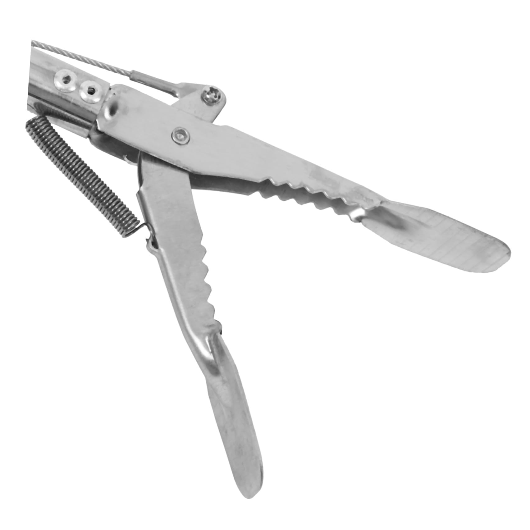 Recogedor Plegable De Acero Inoxidable 118 Cm Para Personas Mayores, Pinzas De Agarre Largas Reutilizables, Herramienta Práctica Para Alcanzar Objetos, Auxiliar De Movilidad Hogar