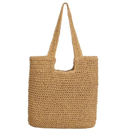 Grand sac en paille pour femme pour ne plus manquer de place à la plage