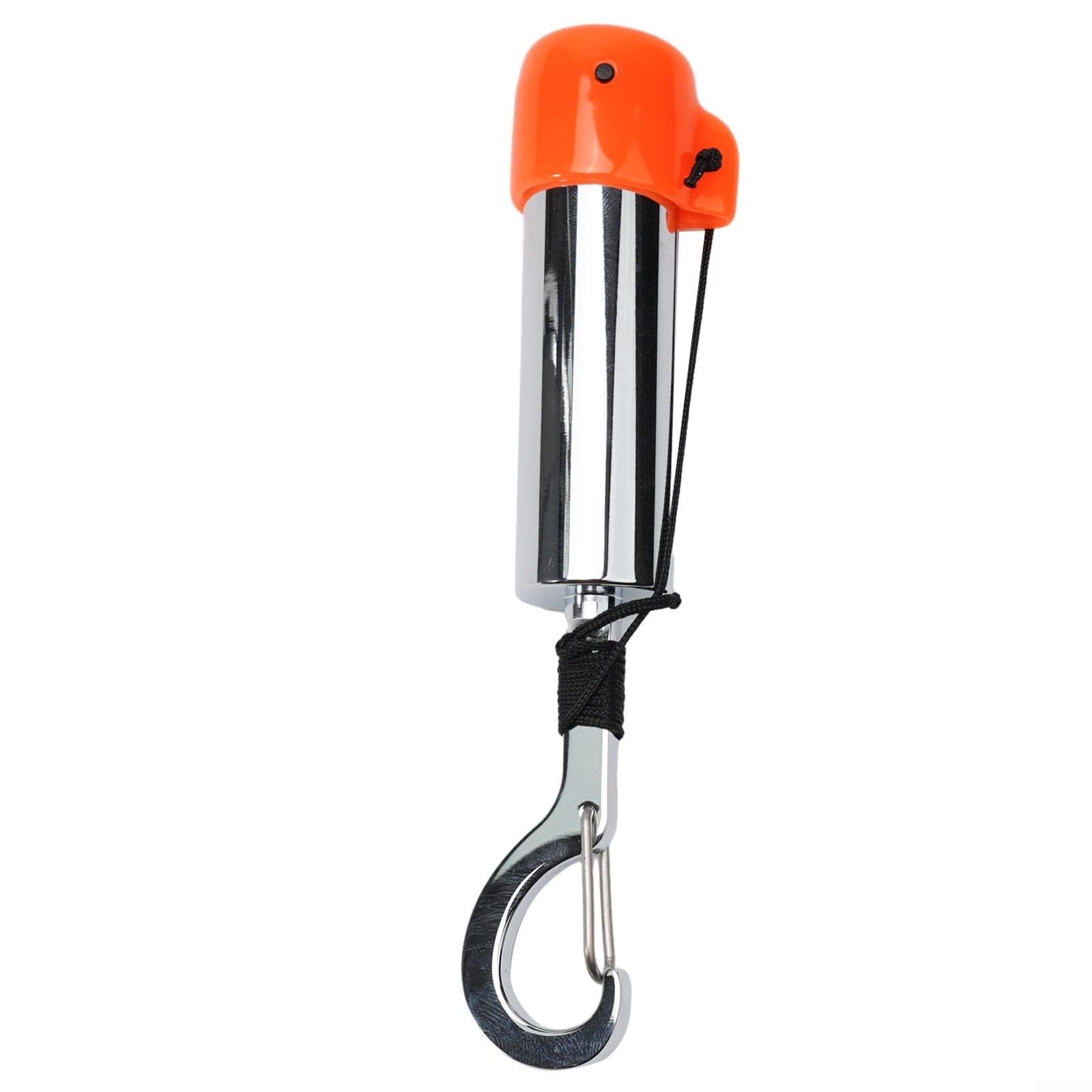 Shaker per immersioni subacquee in acciaio inox, per la sicurezza subacquea, per sonaglio in metallo con copertura per attirare l'attenzione del compagno, snorkeling essenziale (A)