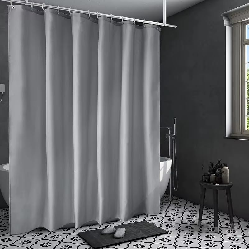 Tissu imperméable anti éclaboussures gris 75 x 180 cm facile à nettoyer