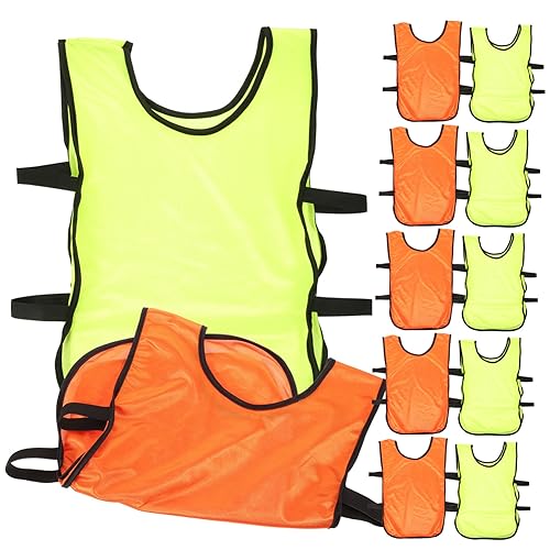 Happyyami Portable Sports Vests Basketball Pinnies for Men Soccer Training Vests Quick-dry Lightweight Machine Washable