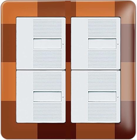 Amazon Co Jp コンセントカバー コンセントプレート コスモシリーズワイド21対応 ２連 スイッチプレート Wtc7102w チェック柄 008 コンセントプレート コンセントカバー スイッチプレート おしゃれ デザイン お部屋の模様替え Diy 工具 ガーデン