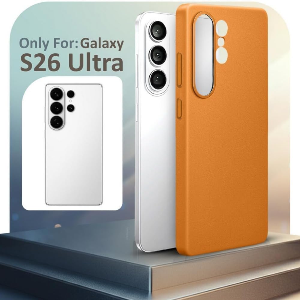 CRUPED New Ultra-Hybrid Premium Kindsuit Leather Case for Samsung