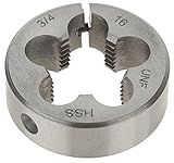 Grizzly G6959 HSS Round Adjustable Split Die, 3/4-Inch-16 by 1-1/2-Inch