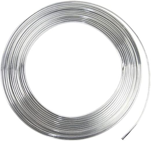 3metres x 6MM Universal U Shape Custom Chrome Plated DIY Moulding Trim Strip Line for Sedan Car Pickup Air Vent Door Edge Decoration(Silver)