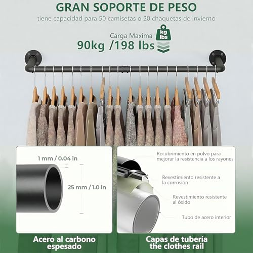 Reviews de Tubular para Ropa , tabla con los diez mejores. 23 Tubular para Ropa marca YDGAKN (2)