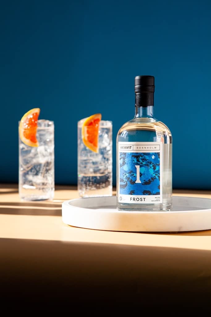 Bornholm Frost Bio-Akvavit, Premium-Aquavit aus Dänemark, 0,5 L, 40% Vol.