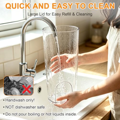 Homecor 1.5 Gallon Drink Dispensers for Parties with Fruit Infuser 2 Pcs by Homecor - Used condition - Image 6