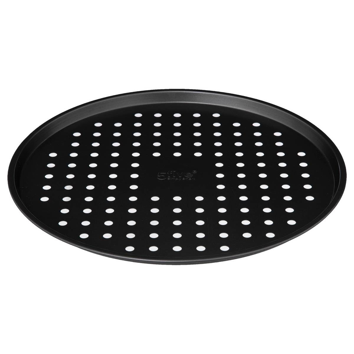 5five - plaque à pizza métal perforé 33cm