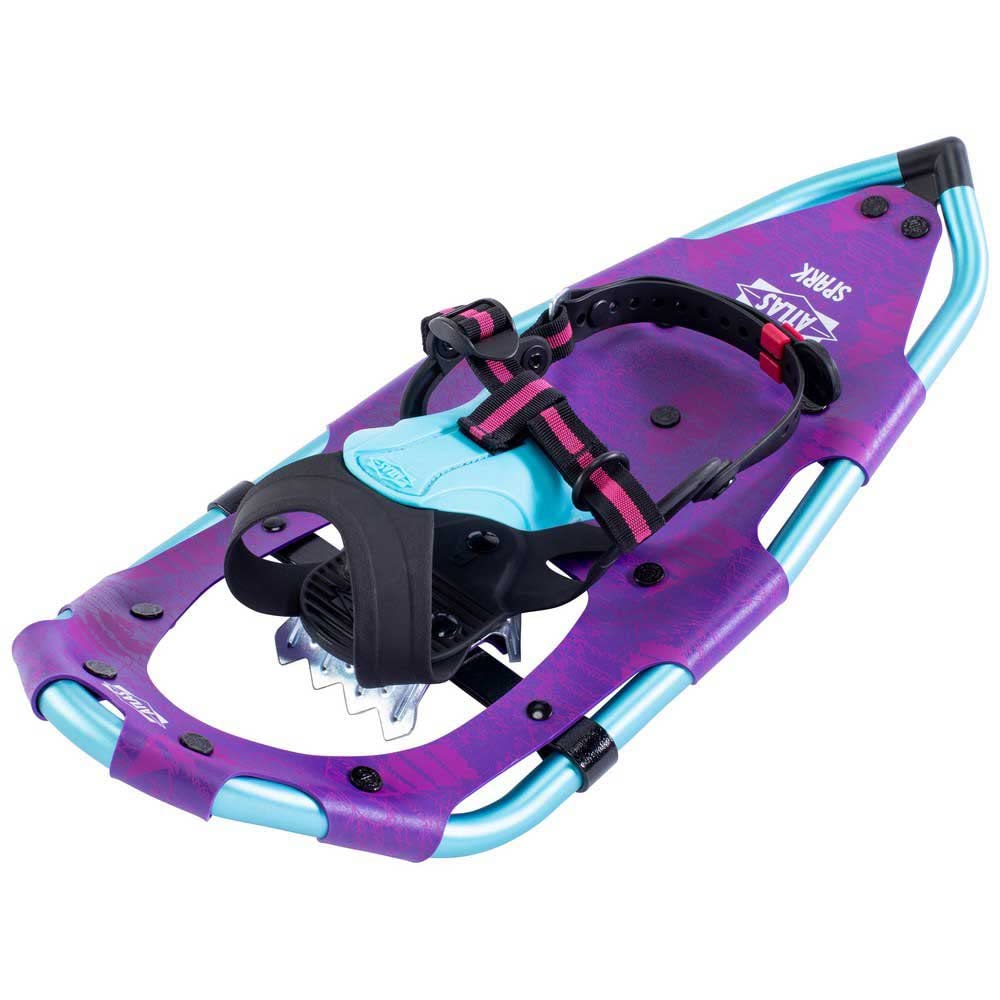 ATLAS 16E0013 - Raquetas de Nieve Unisex Juvenil, Color Morado
