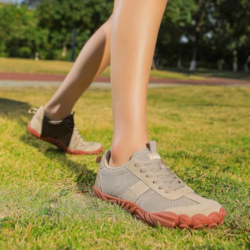 UBFEN Sneakers Barefoot Shoes for Womens Mens Minimalist Trail Running Hiking Comfortable Walking