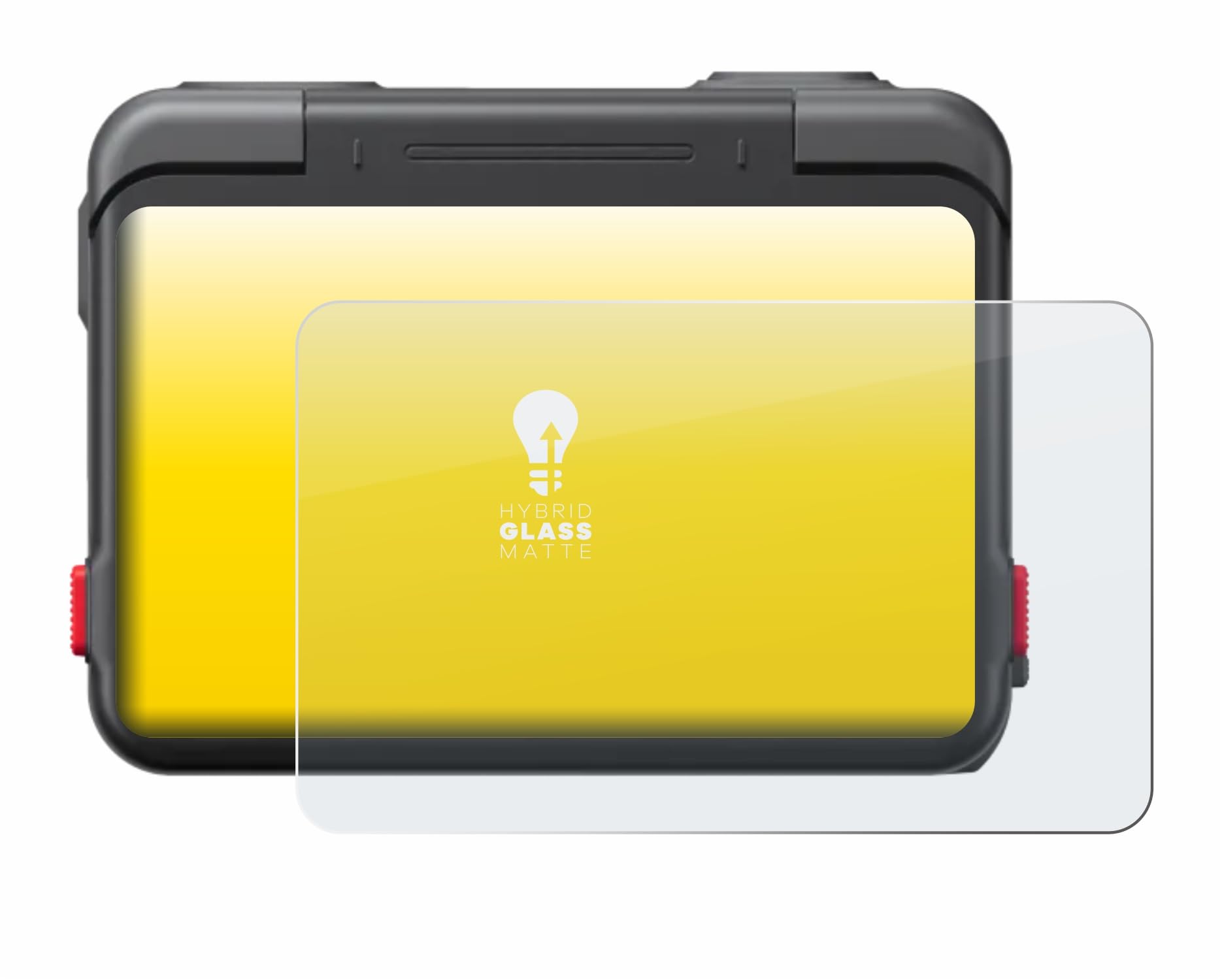 upscreen Matte Screen Protector Glass Film for Insta360 Ace - Anti-Glare, Anti-Fingerprint, 9H Glass Protection