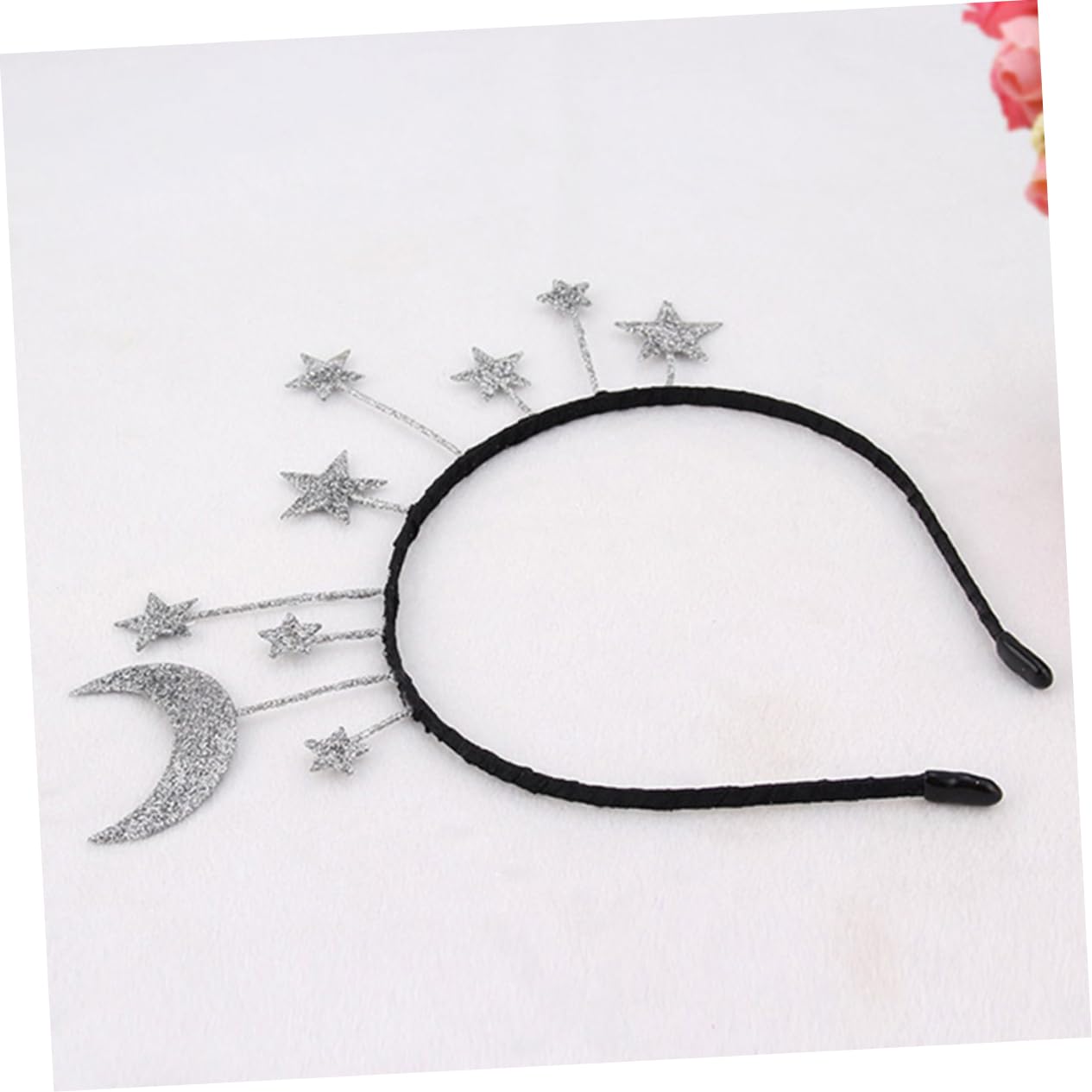 Aros Cabello Figura Celestial y Luna, 2 Piezas, Aleación | Ligero, para Lavado Facial y Uso Diario, Tocado Delicado para Mujer, Estilo Único