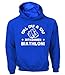 Produktbild Artdiktat Herren Hoodie - Du, Du und Du - Mitkommen - Biathlon - Funshirt Humor Fun Spaß Kult Spruch Sport Größe XXL, blau
