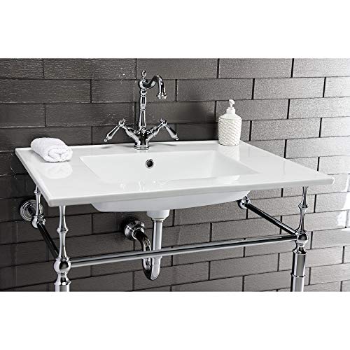 Kingston Brass Cc2181 Faucetier Decor 8-Inch P-Trap, Chrome #TOP4