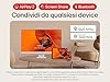 LG 32U721SA Monitor Smart 32" 4K, HDR, webOS con app di streaming, Wi-Fi, Bluetooth, AirPlay, Screen Share, Browser Internet, Speaker Stereo 10W, USB-C (65W), HDMI, Hub USB, Telecomando, Bianco