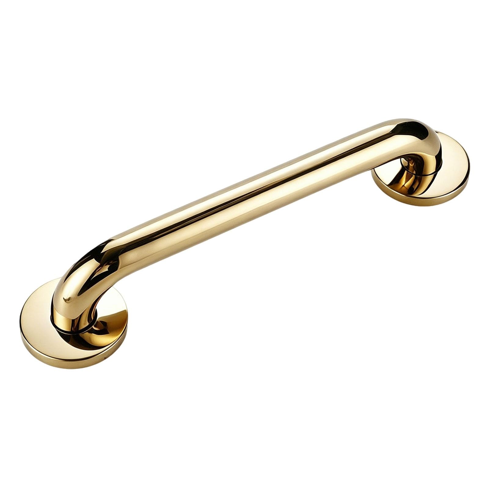 LMYSXAOZ Wall Mounted Grab Rails, Bathroom 40cm 50cm 60cm Balance Handrail for Shower Bathtub, Gold Stainless Steel Towel Rack Multifunctional Handle Home Use(4ft/120cm)