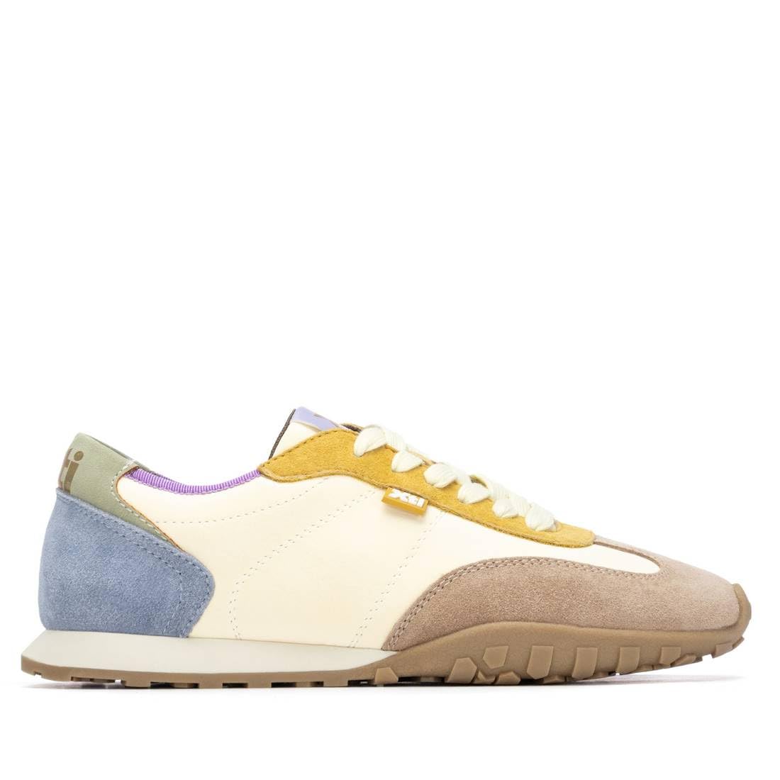 XTI Damen Sportschuhe Sneaker Gelb